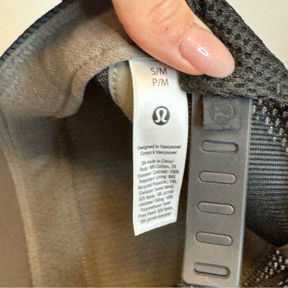 Lululemon Black and Gray Cap - Picture 2 of 2